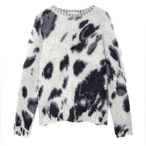 Stella McCartney Horse brushed jaquard jumper